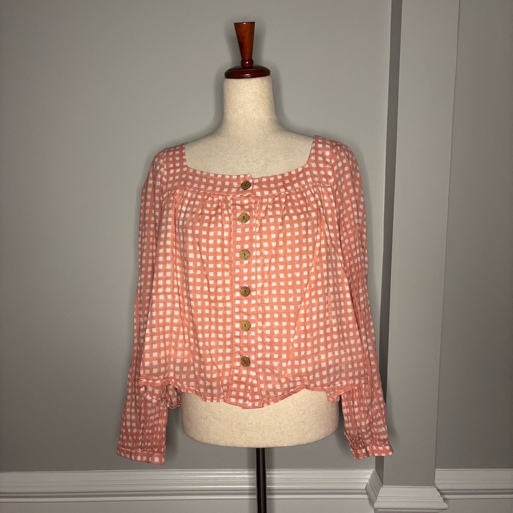India Collection Emerson Fry Laurent Clay Gingham size M - Picture 2 of 6